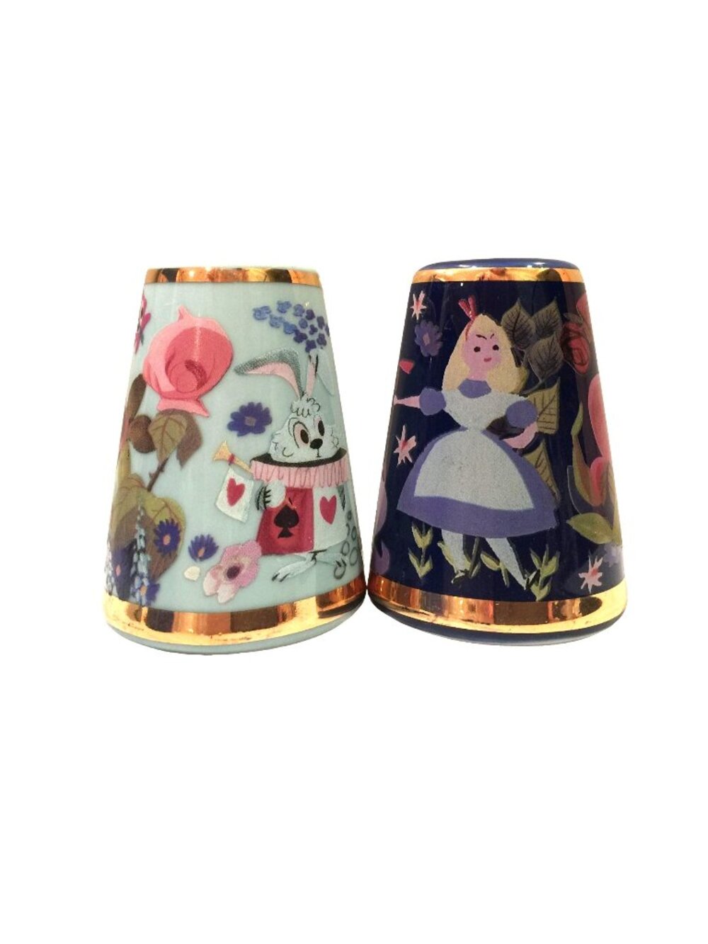 Disney Parks ALICE IN WONDERLAND 70 Salt & Pepper Shakers By Mary Blair